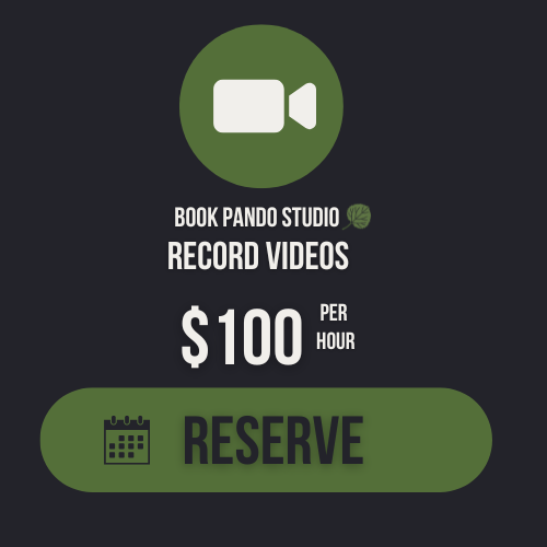 Book Pando Studio to Record Videos